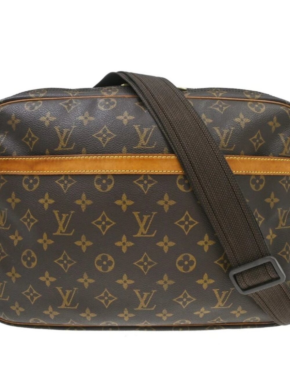 LOUIS VUITTON MONOGRAM REPORTER GM SHOULDER BAG
